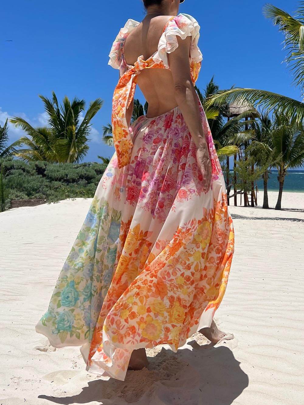 Whispering Garden Maxi Dress - TheBohoBloom