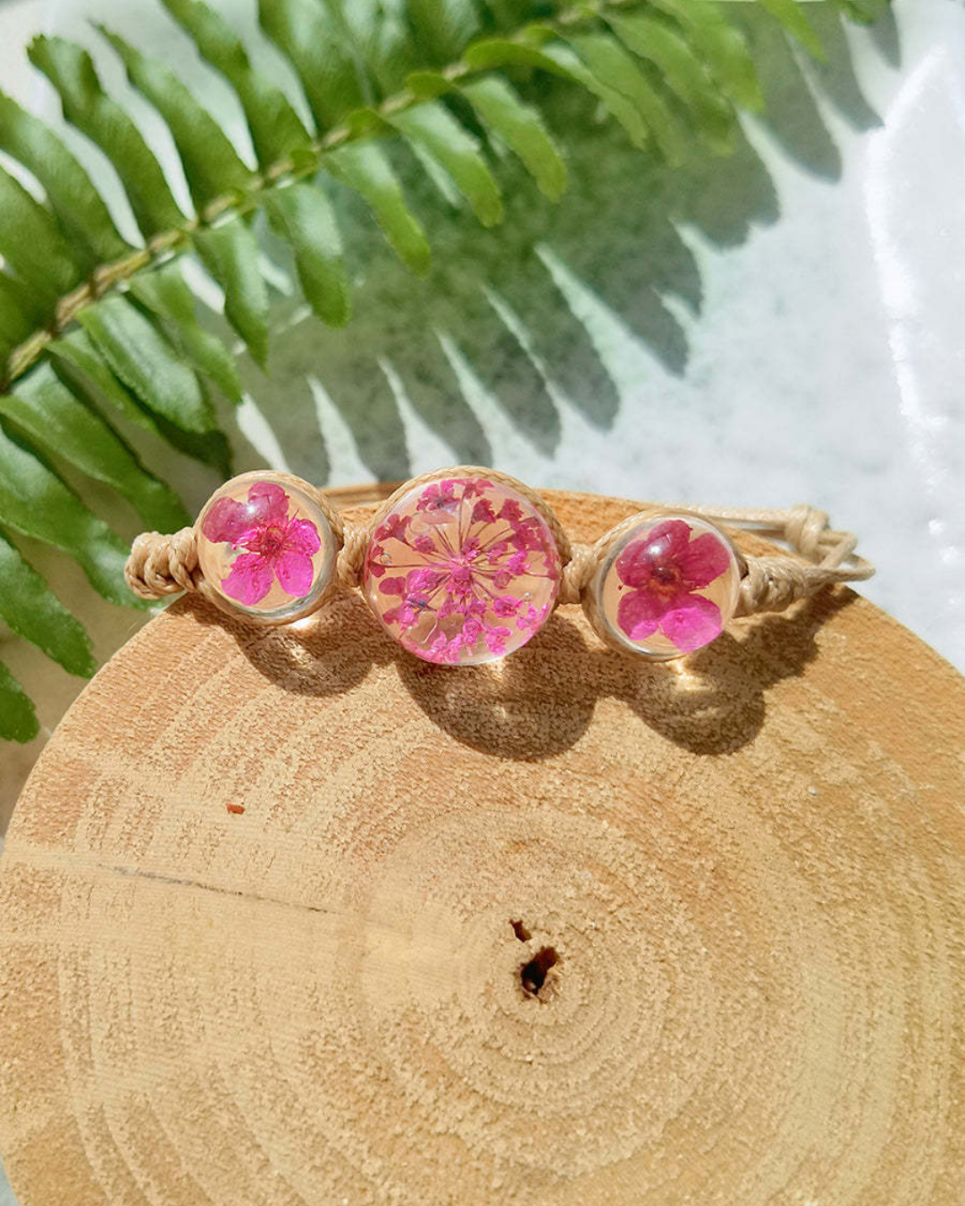 Pulsera de cuerda botánica Bloomkeeper