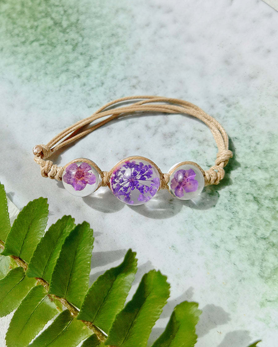 Pulsera de cuerda botánica Bloomkeeper