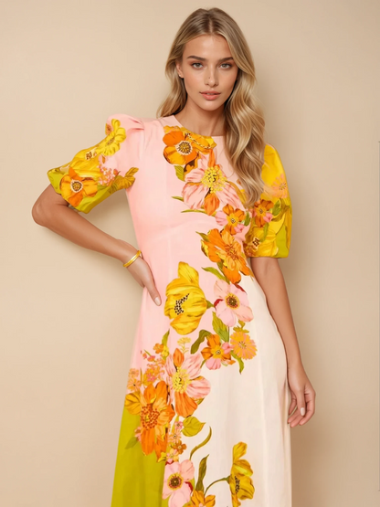 Spring Serenade Midi Dress