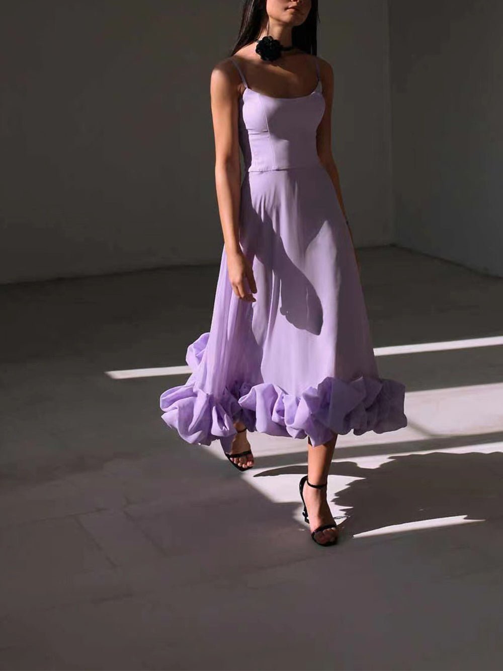 Dream Date Flounce Maxi Dress - TheBohoBloom