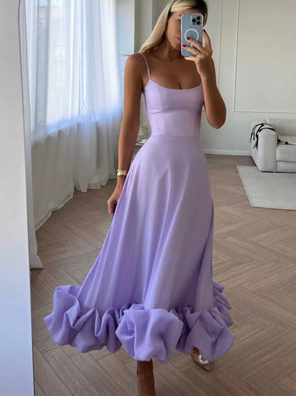 Dream Date Flounce Maxi Dress - TheBohoBloom