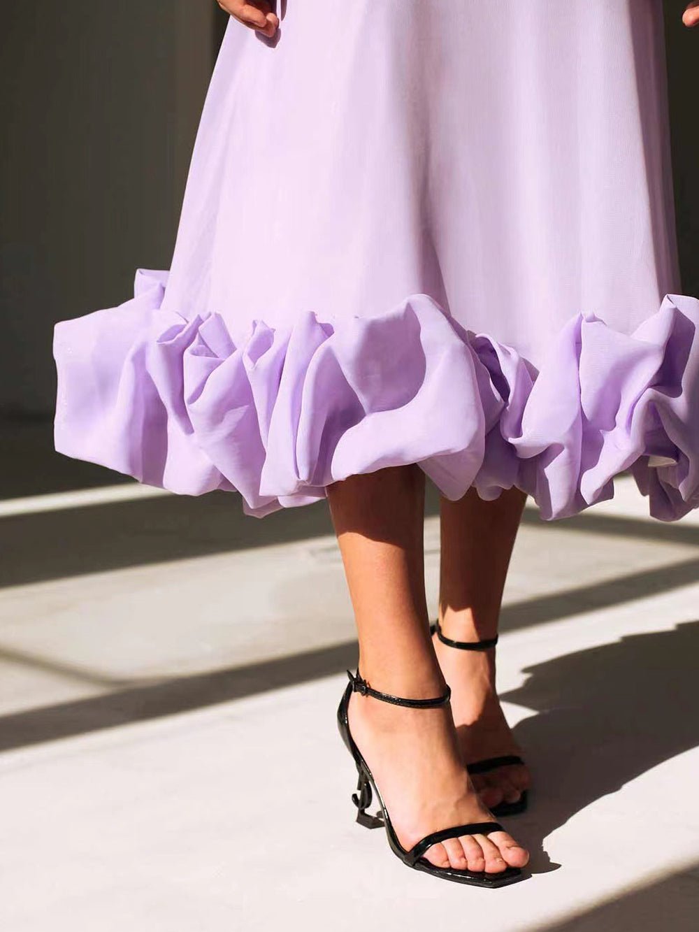 Dream Date Flounce Maxi Dress - TheBohoBloom