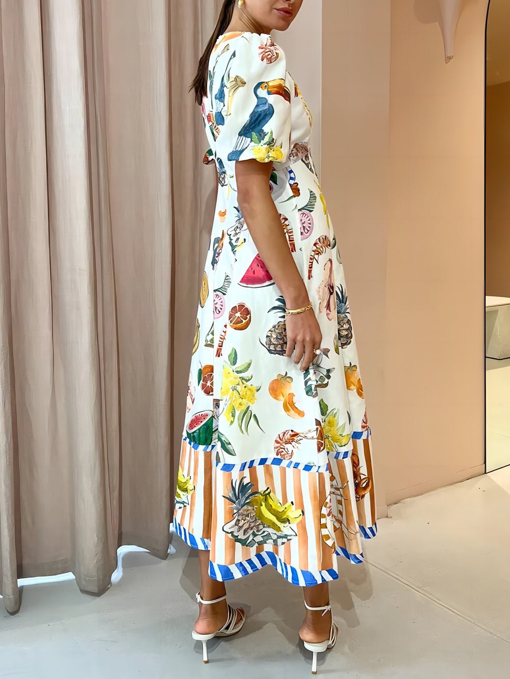 Pop Art Inspired Maxi Dress - TheBohoBloom