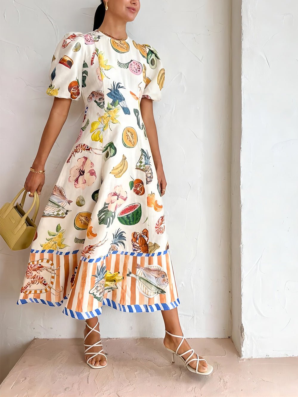 Pop Art Inspired Maxi Dress - TheBohoBloom