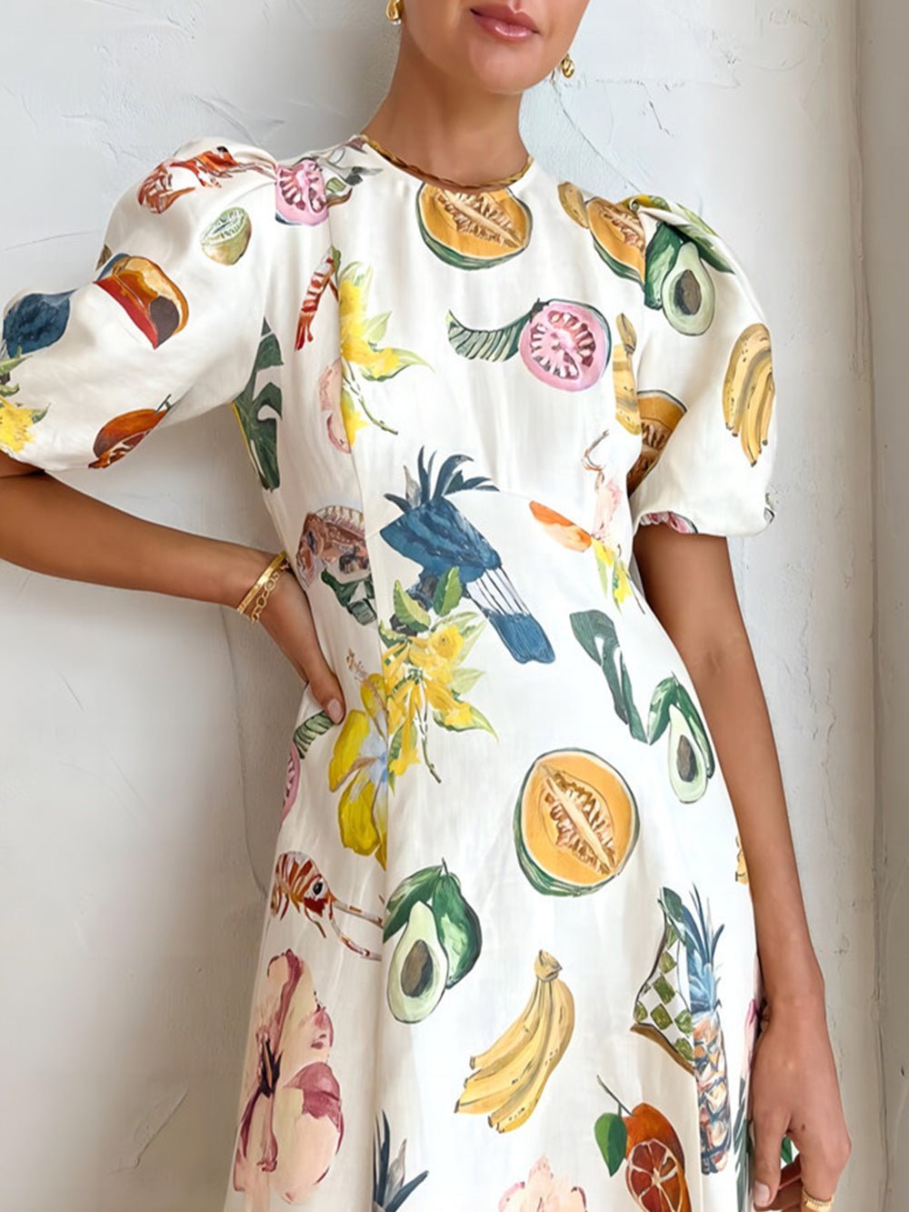 Pop Art Inspired Maxi Dress - TheBohoBloom