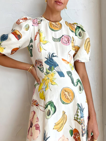 Pop Art Inspired Maxi Dress - TheBohoBloom