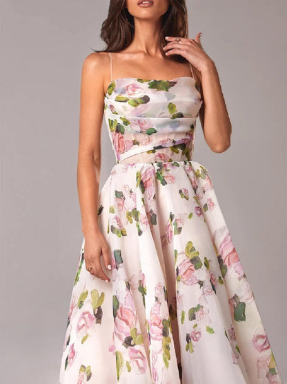 Flawless Flow Midi Dress - TheBohoBloom