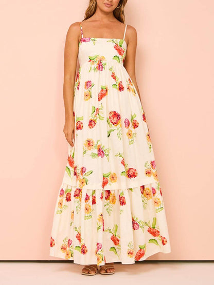 Floral Reverie Summer Maxi Dress - TheBohoBloom