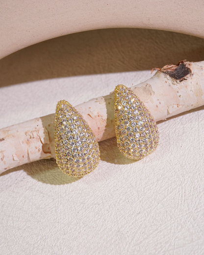 Midnight Glamour Drop Earrings