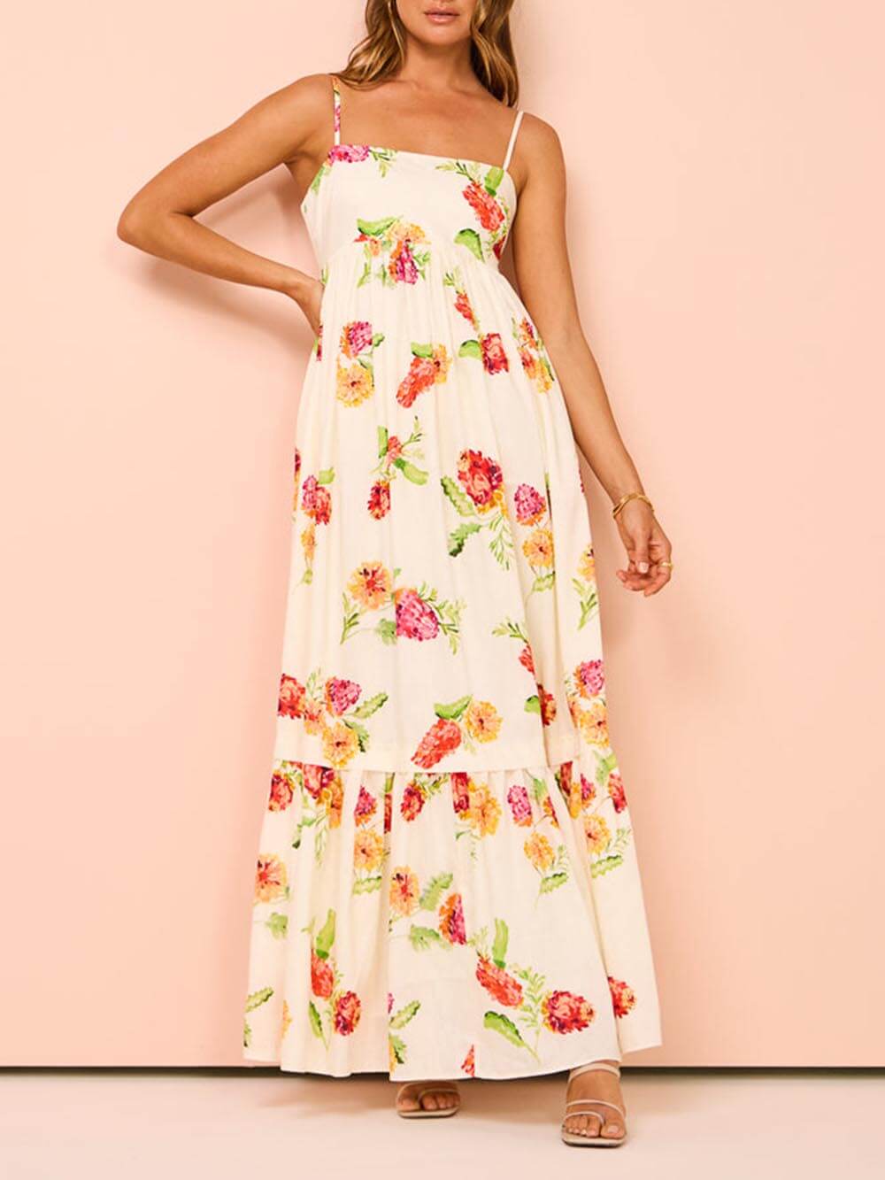 Floral Reverie Summer Maxi Dress - TheBohoBloom