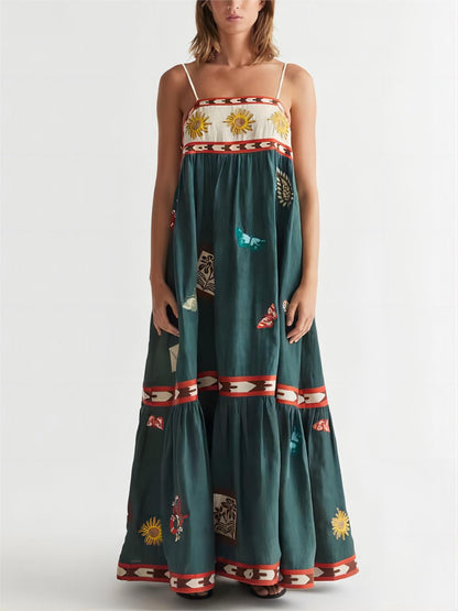 Sun & Bloom Maxi Dress - TheBohoBloom