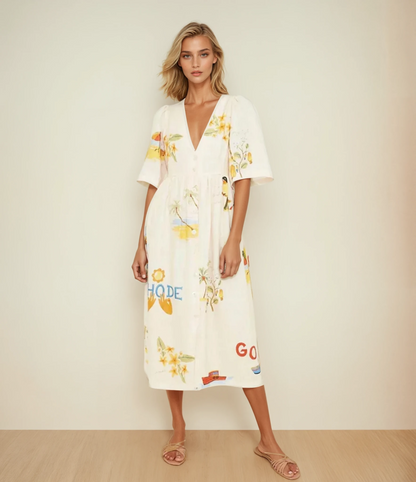 Island Dreams Midi Dress