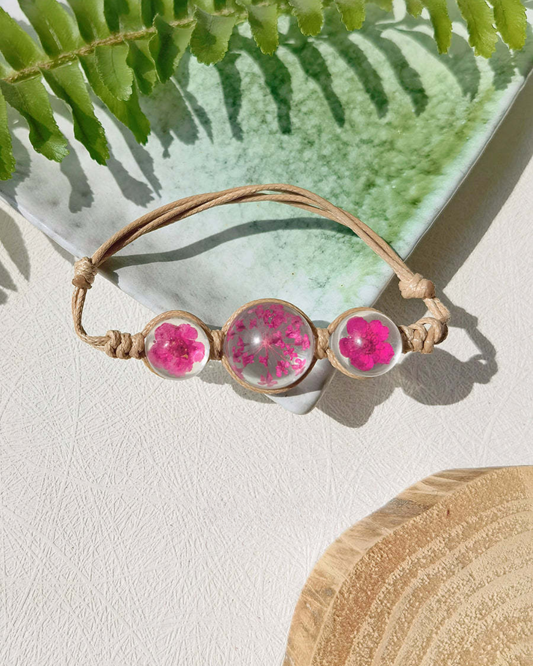 Pulsera de cuerda botánica Bloomkeeper