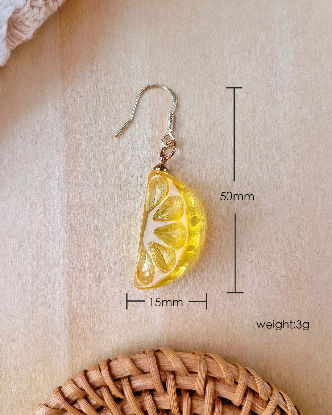 Pendientes colgantes Citrus Pop