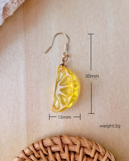 Pendientes colgantes Citrus Pop