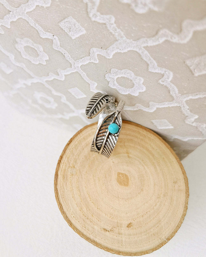 Skytrail Feathered Ring