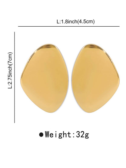 Punk Cold Style Geometric Irregular Earrings