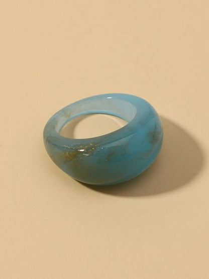 Vacation Style Colorful Ring