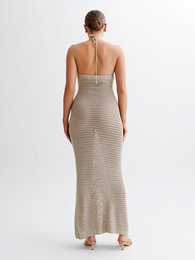 Petal Crochet Maxi Dress - TheBohoBloom