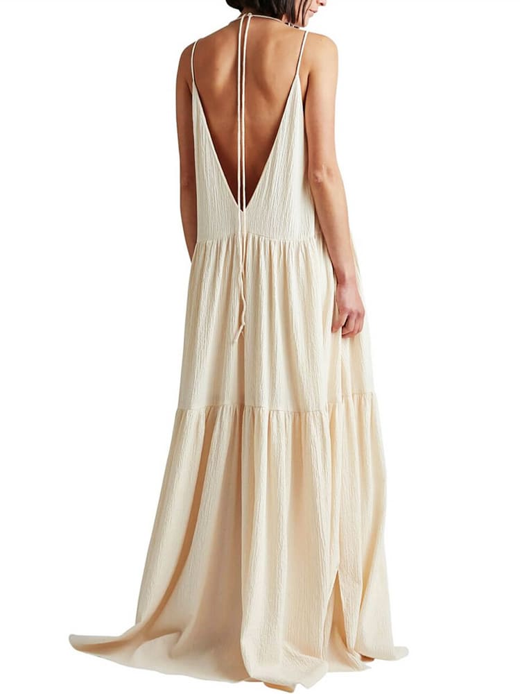 Summer Glow Beach Maxi Dress