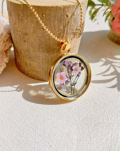 Fieldbliss Glass Bloom Necklace