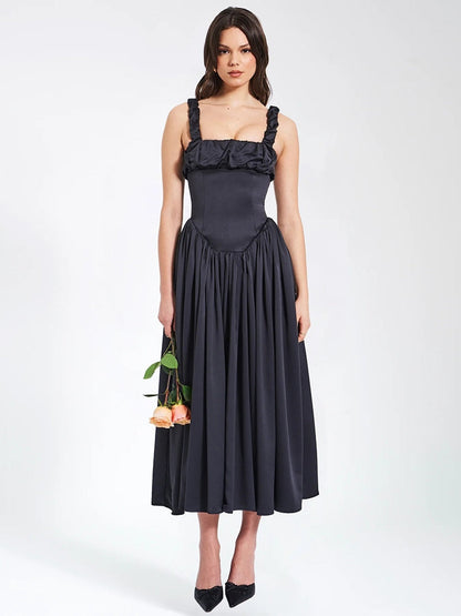 Dreamy Movement Ruffled Maxi Dress