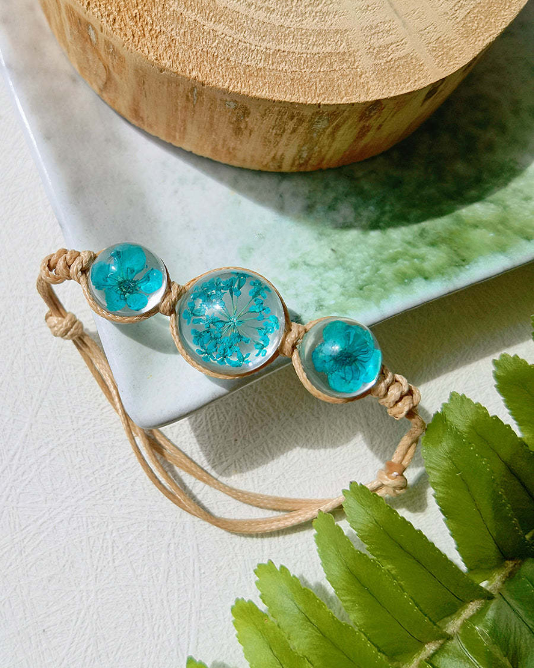 Pulsera de cuerda botánica Bloomkeeper
