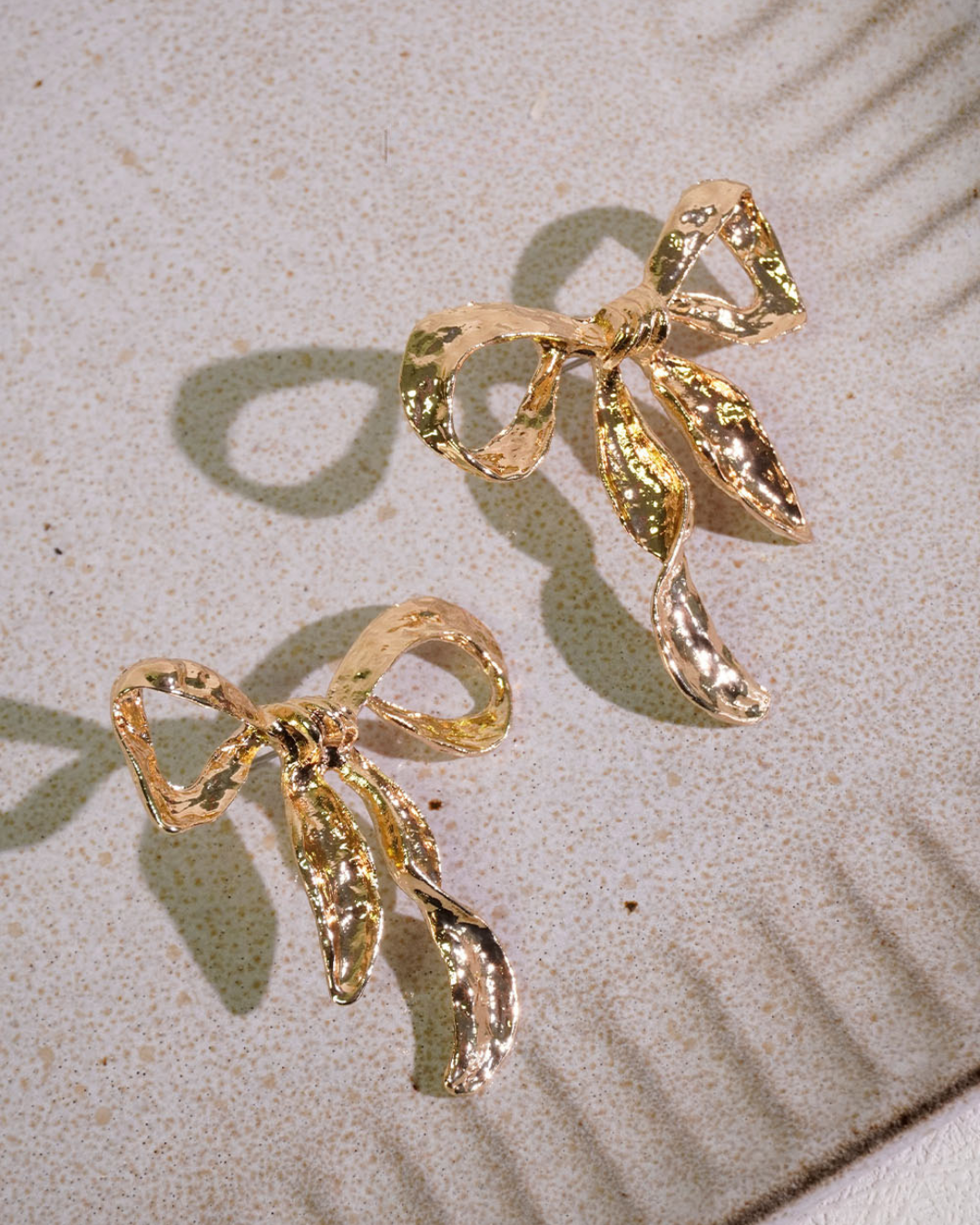 Pendientes Retro con Lazo Femme Poise
