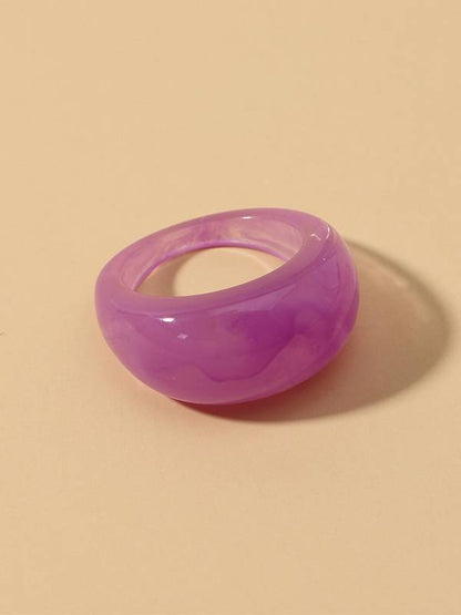 Vacation Style Colorful Ring