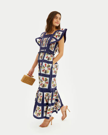 Dreamy Horizon Printed Maxi Dress