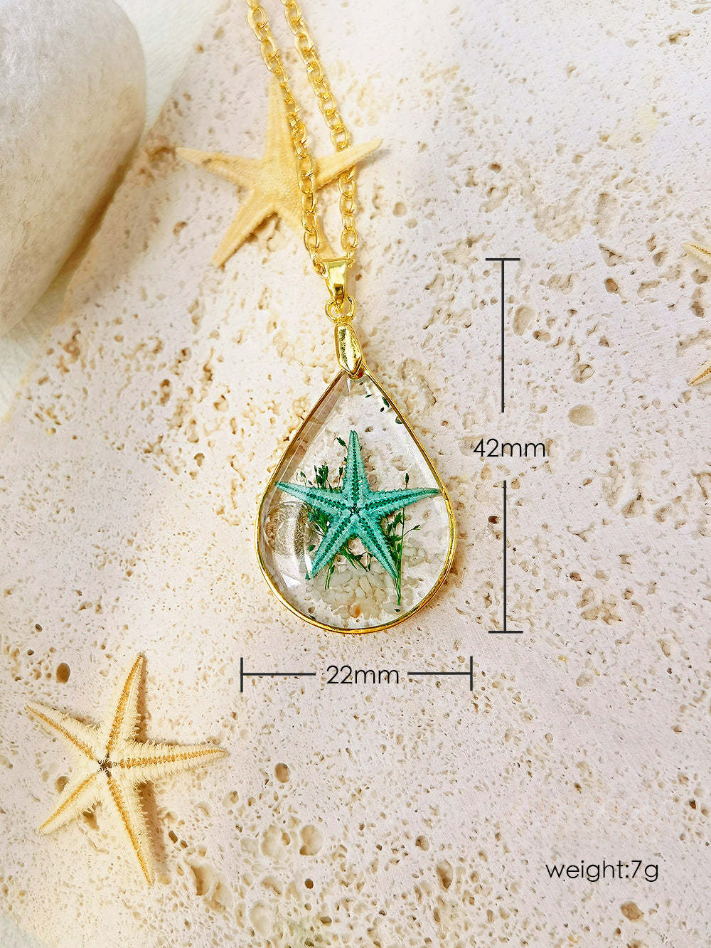 Coastal Charm Starfish Necklace