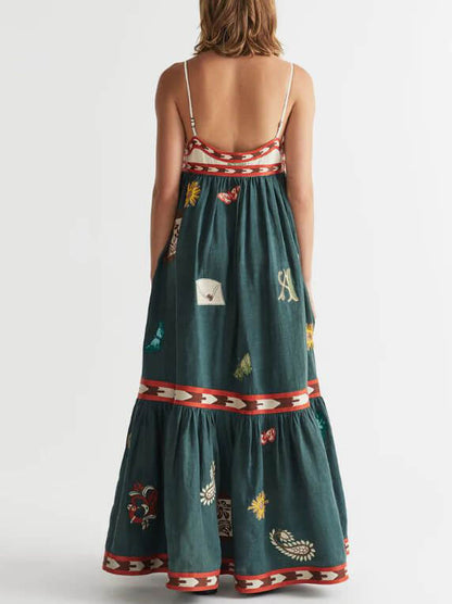 Sun & Bloom Maxi Dress - TheBohoBloom