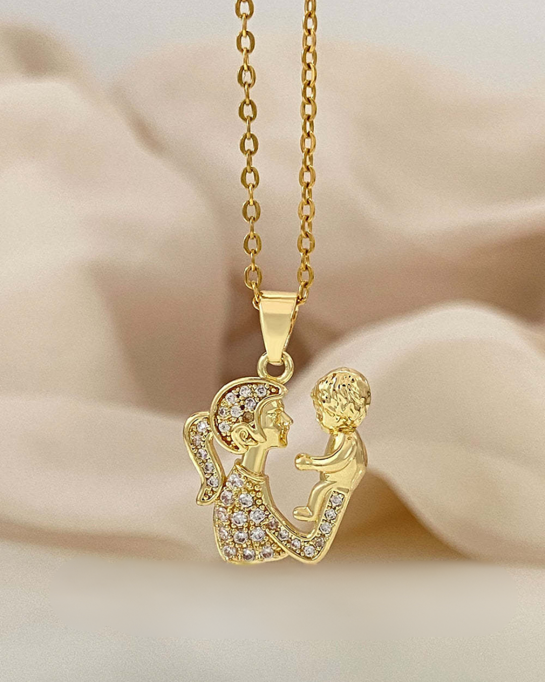 Mother’s Glow Charm Necklace
