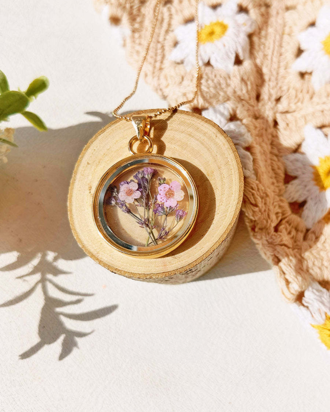 Fieldbliss Glass Bloom Necklace