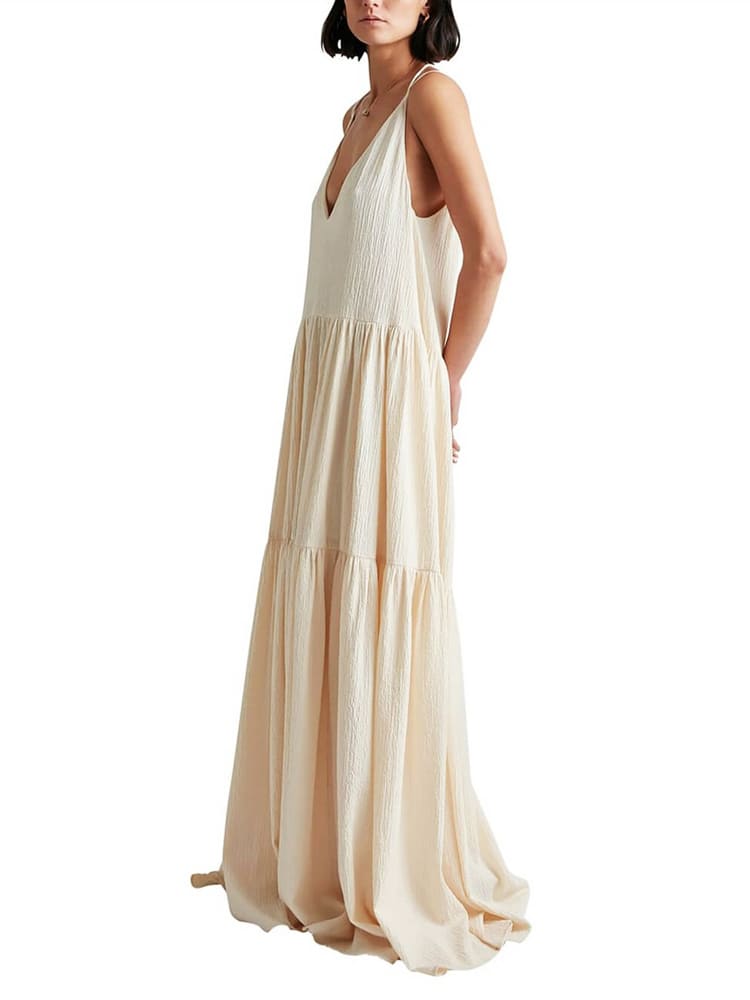 Summer Glow Beach Maxi Dress