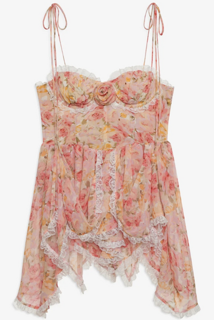 Elea Asymmetrical Mini Dress