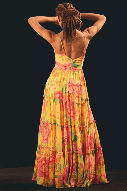 Floravida Rhythm Maxi Dress