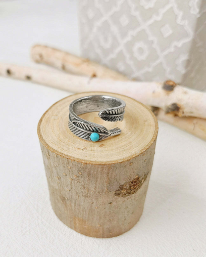 Skytrail Feathered Ring