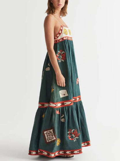 Sun & Bloom Maxi Dress - TheBohoBloom