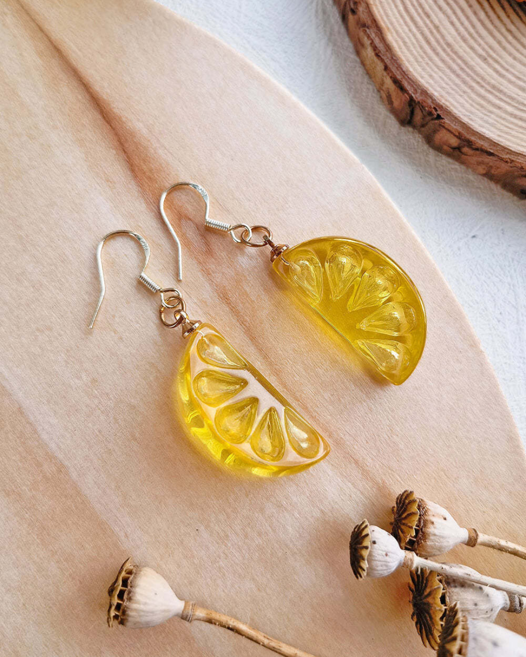 Pendientes colgantes Citrus Pop