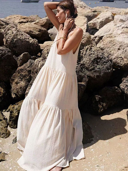 Summer Glow Beach Maxi Dress