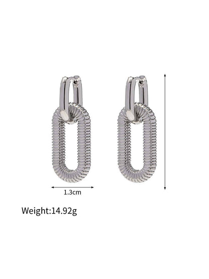 Minimalist Chain Earrings