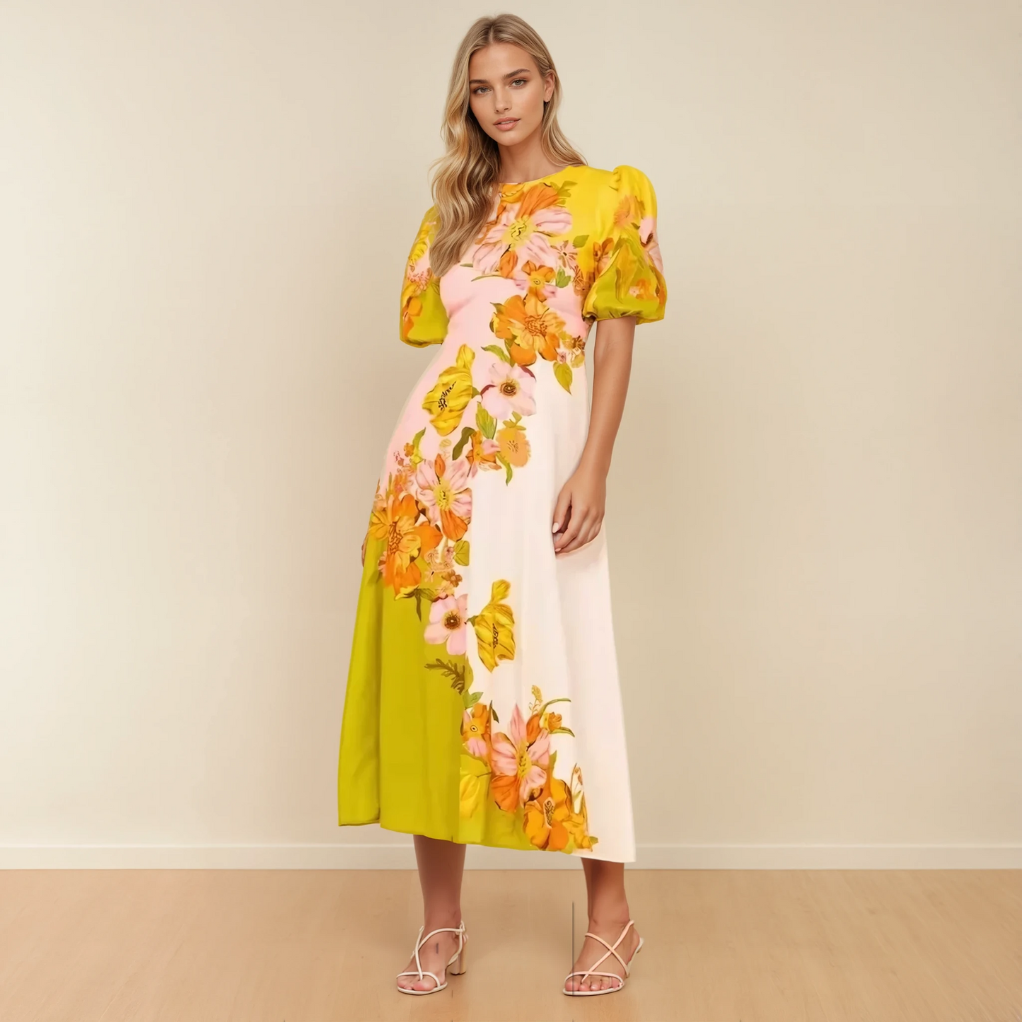 Spring Serenade Midi Dress