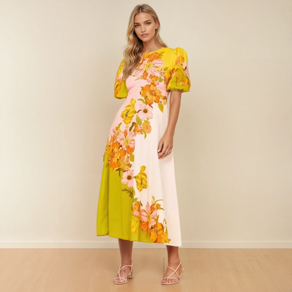 Spring Serenade Midi Dress