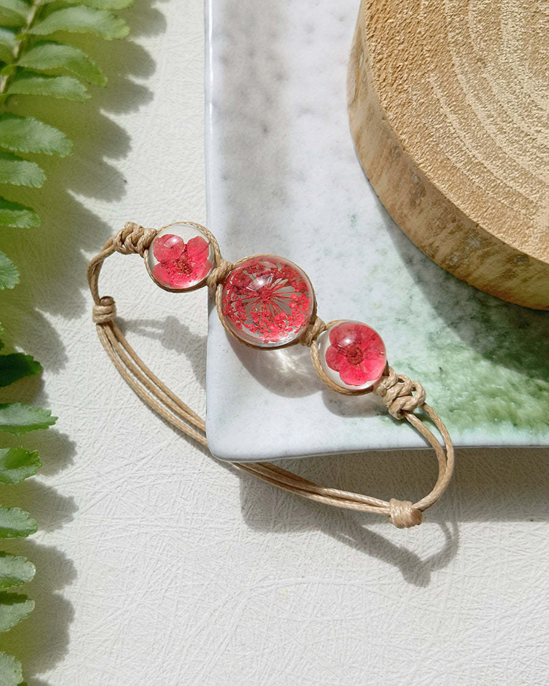 Pulsera de cuerda botánica Bloomkeeper