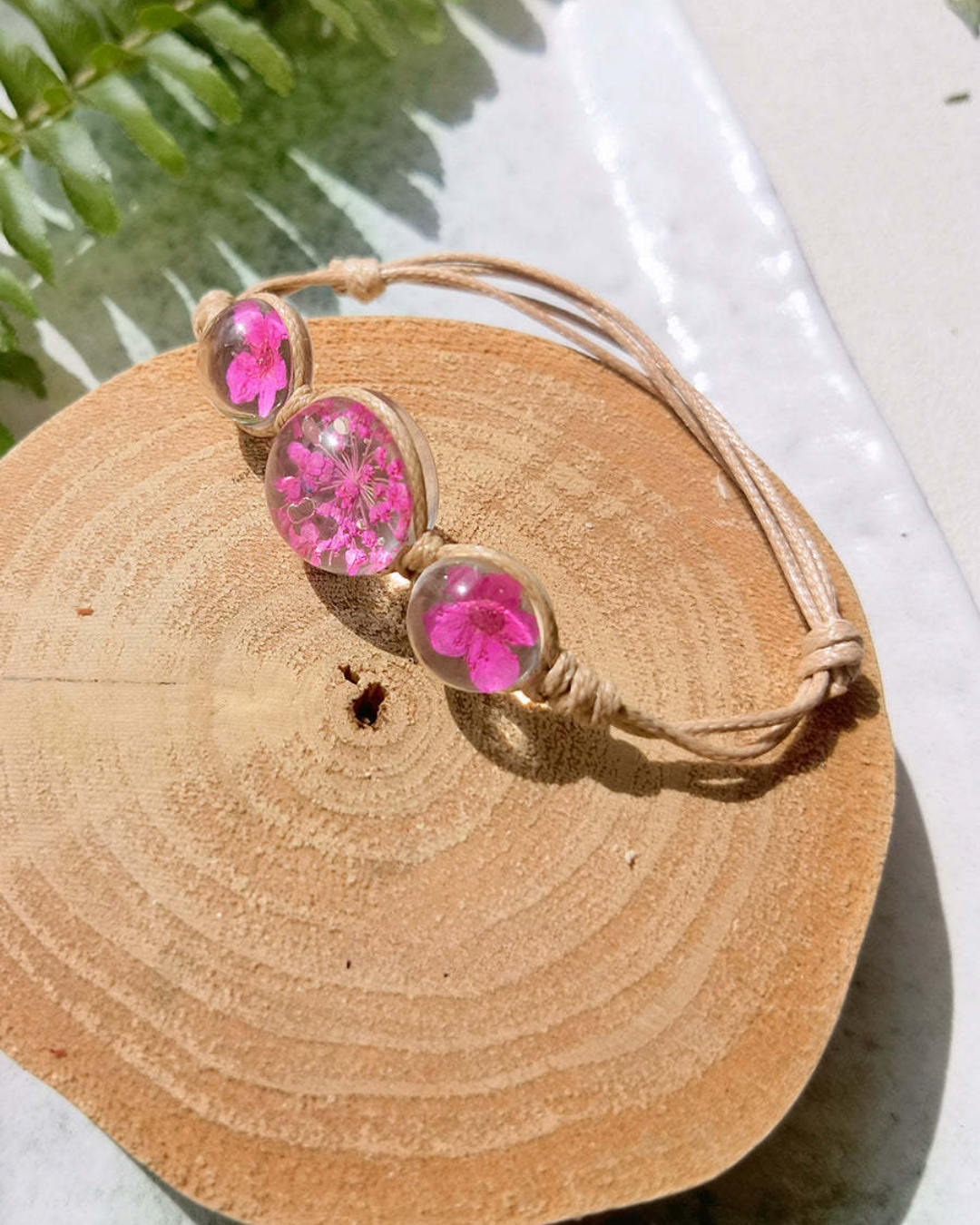 Pulsera de cuerda botánica Bloomkeeper