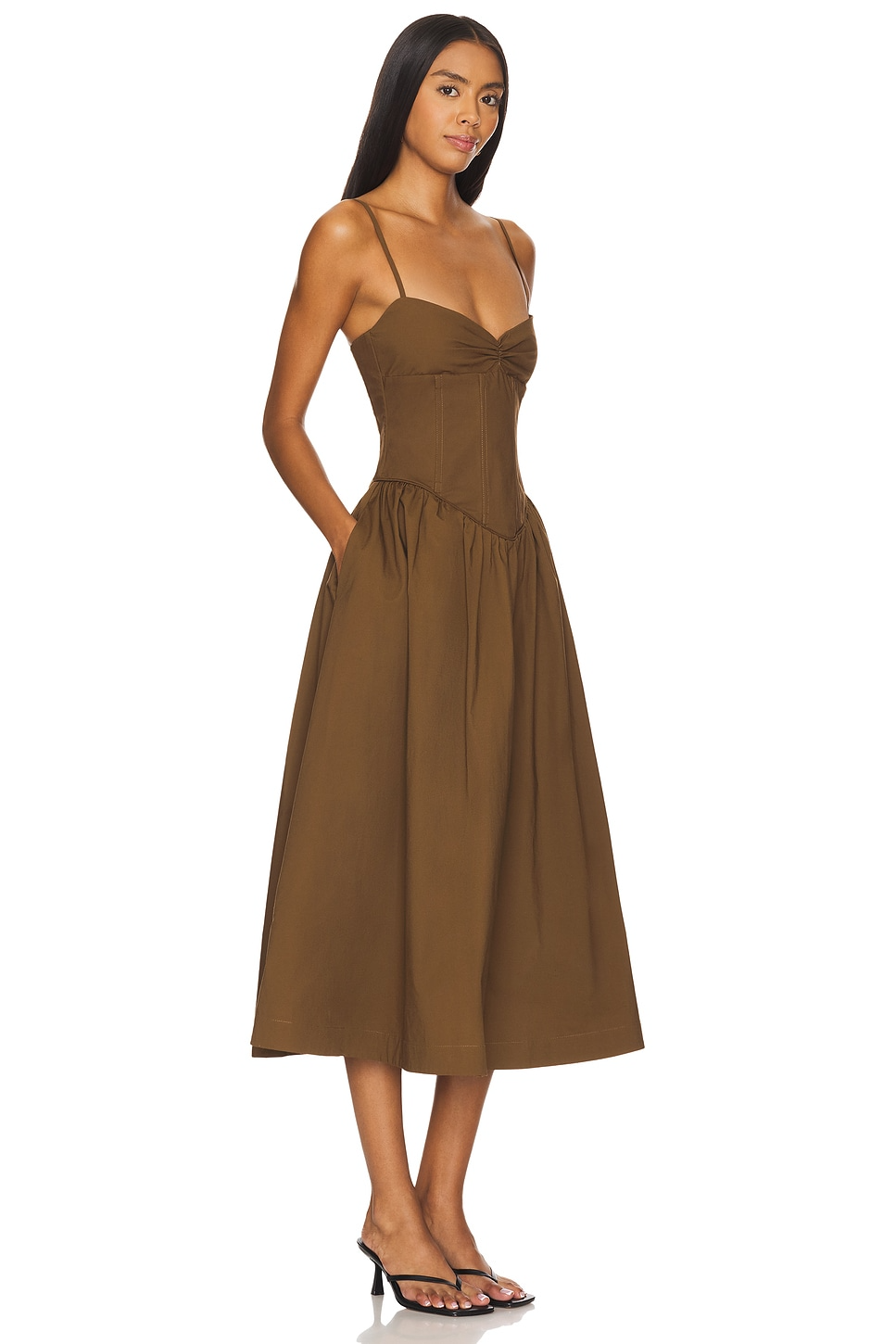 Souk Muse Corset Midi Dress
