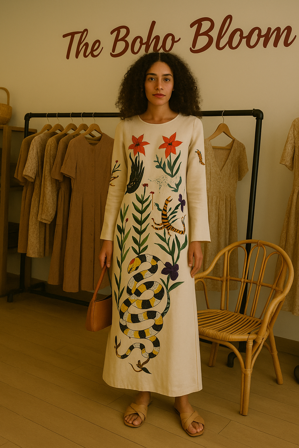 Poisoned Eden Maxi Dress