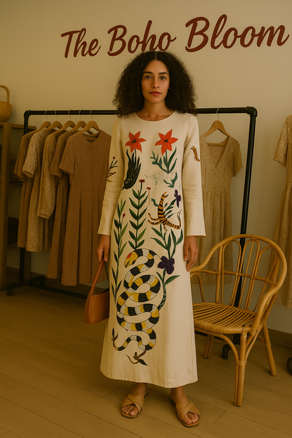 Poisoned Eden Maxi Dress